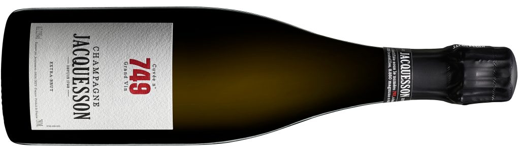 Bottiglia di Champagne Jacquesson Cuvée 749 Grand Vin